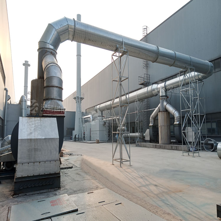 VOCs排放須過關 噴漆廢氣咋處理 ——河北漢藍沸石轉輪分子篩+催化燃燒設備在國內某大型動力設備公司安裝運行