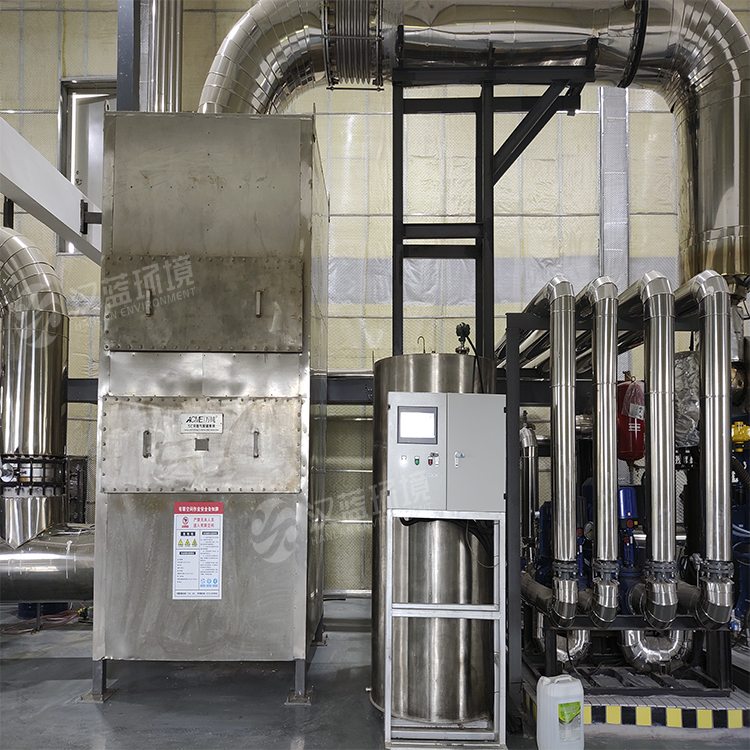 萬純SCR脫硝系統-1500KW餐廚沼氣機組脫硝