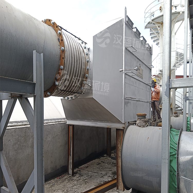 萬純熱解氣發(fā)電機組尾氣凈化工程 萬純熱解氣發(fā)電機組尾氣凈化工程