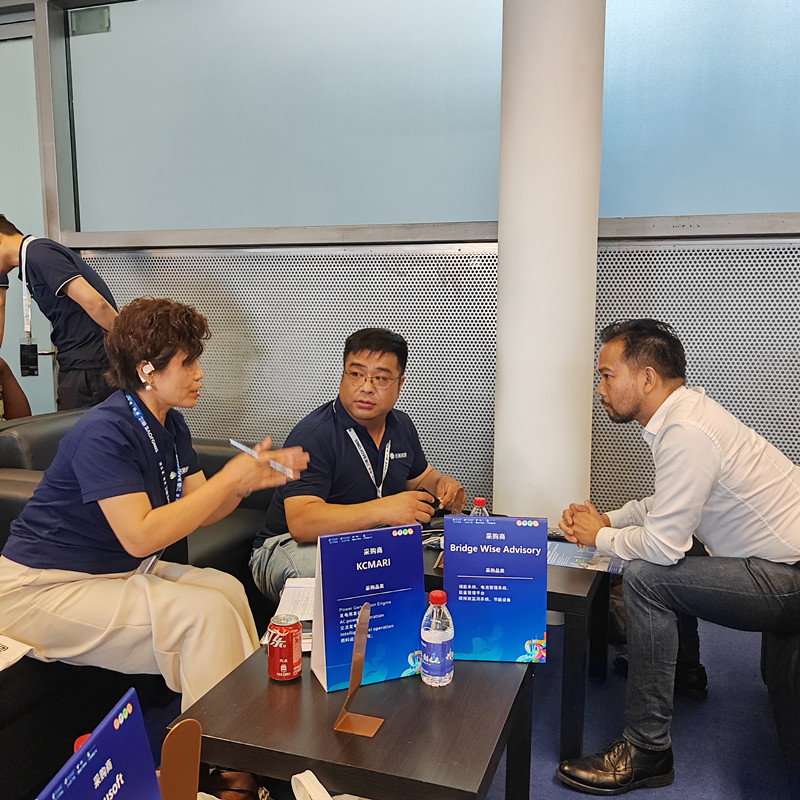 河北漢藍(lán)在2025上海國(guó)內(nèi)外數(shù)據(jù)中心展與中外客戶介紹測(cè)試負(fù)載產(chǎn)品